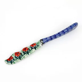 Nóż do masła 563 18,5 cm <br> 1916 Czerwone kwiatuszki